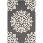 Safavieh Bella 136 Rug, BEL136 - Dark Grey / Ivory