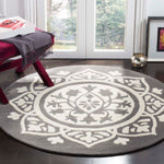 Safavieh Bella 136 Rug, BEL136 - Dark Grey / Ivory