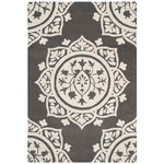 Safavieh Bella 136 Rug, BEL136 - Dark Grey / Ivory