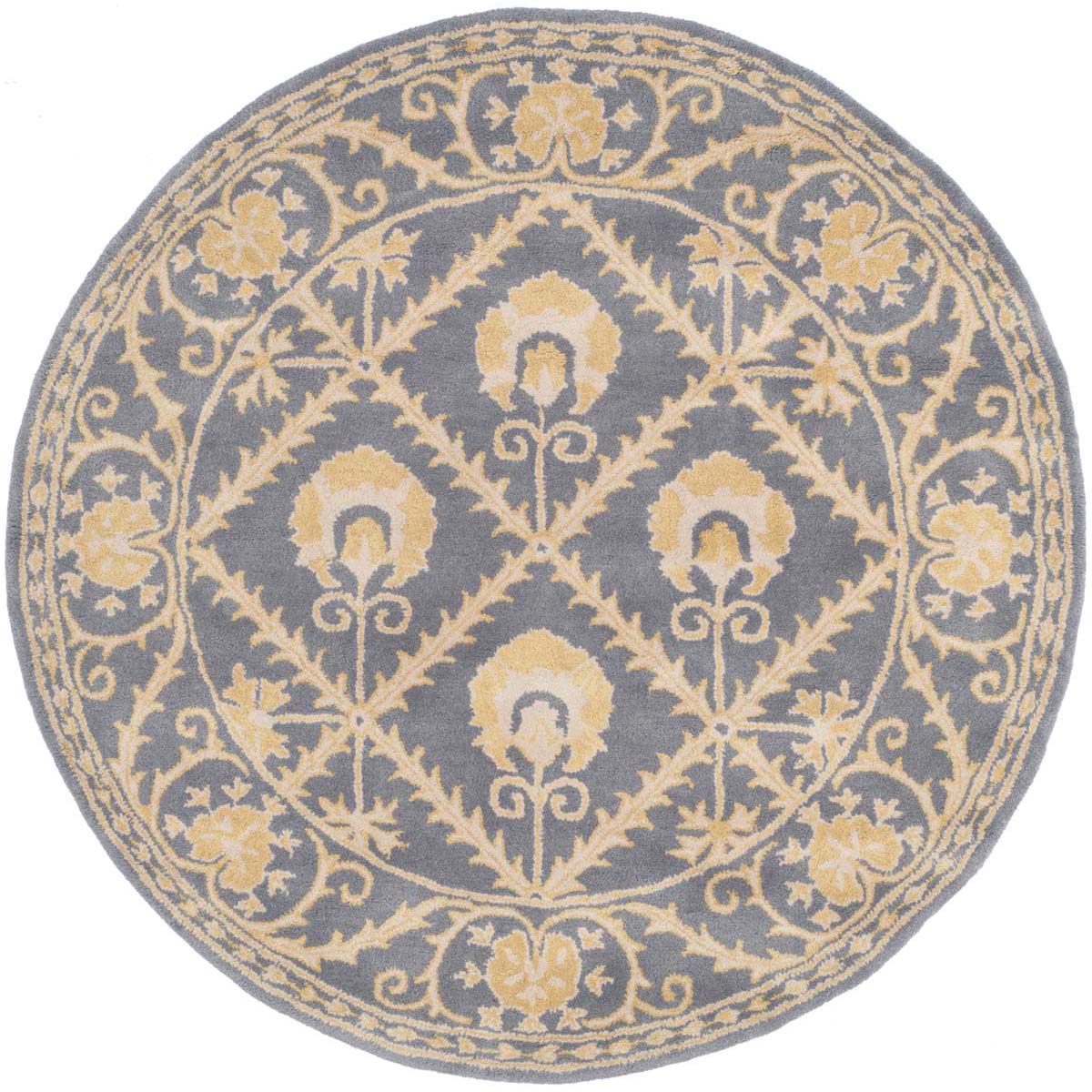Safavieh Bella 152 Rug, BEL152 - Blue / Gold