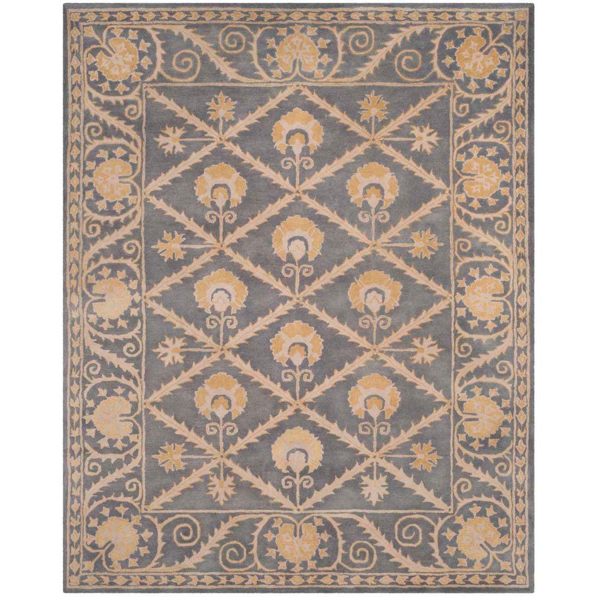 Safavieh Bella 152 Rug, BEL152 - Blue / Gold