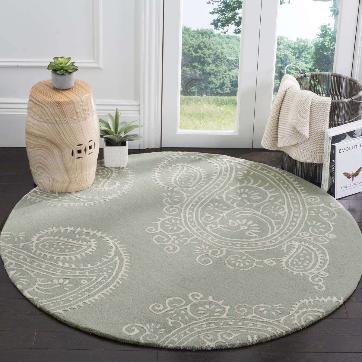 Safavieh Bella 153 Rug, BEL153 - Grey / Ivory