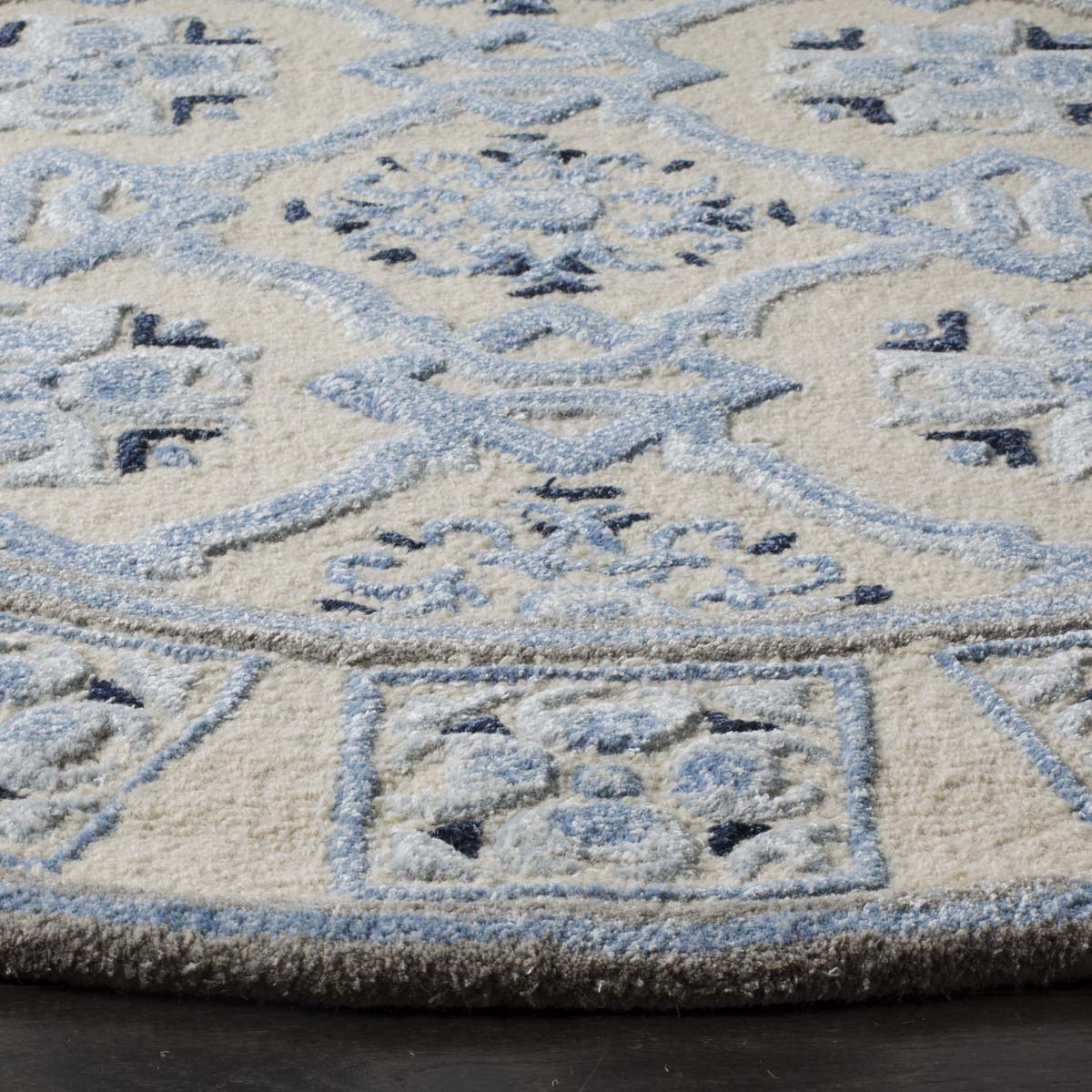 Safavieh Bella 155 Rug, BEL155 - Ivory / Blue