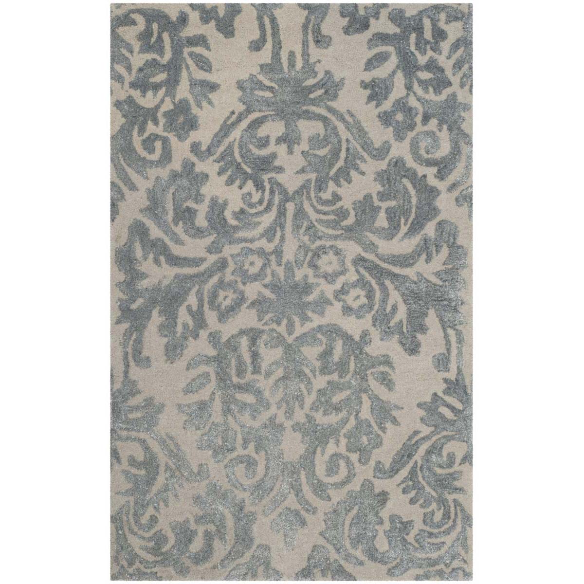 Safavieh Bella 156 Rug, BEL156 - Ivory / Silver