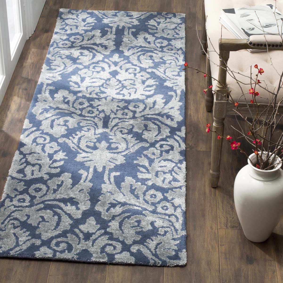 Safavieh Bella 156 Rug, BEL156 - Navy / Grey