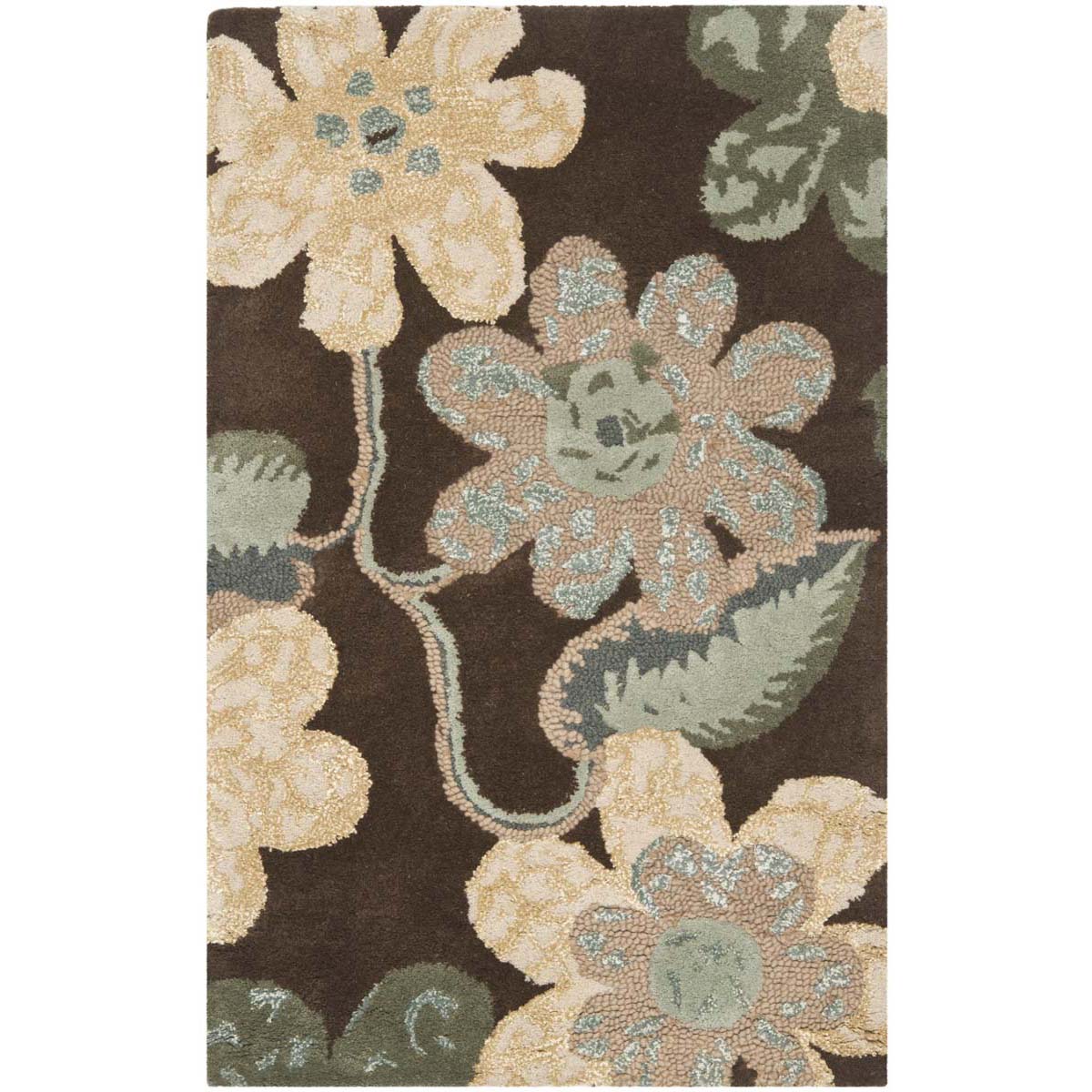 Safavieh Bella 220 Rug, BEL220 - Brown / Multi