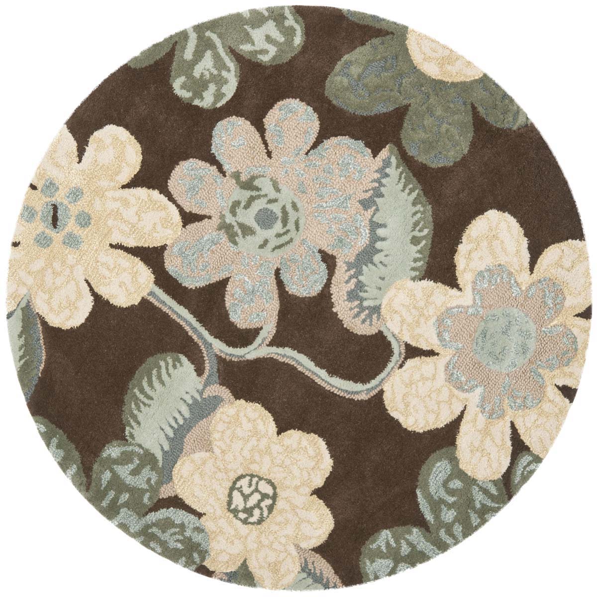 Safavieh Bella 220 Rug, BEL220 - Brown / Multi