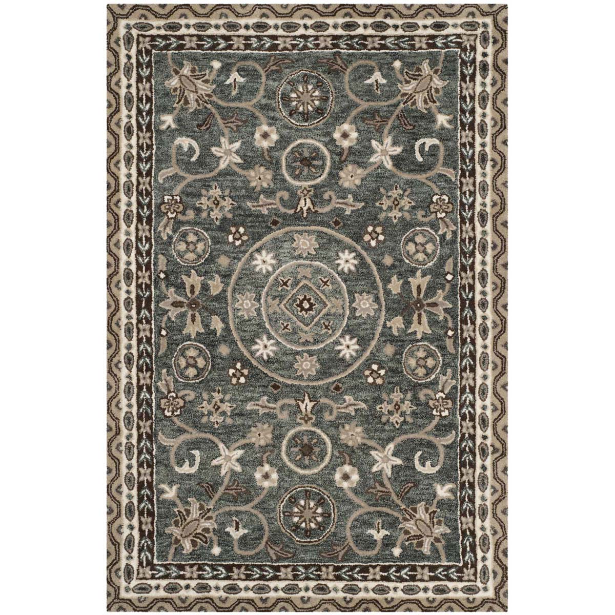 Safavieh Bella 674 Rug, BEL674 - Grey / Taupe