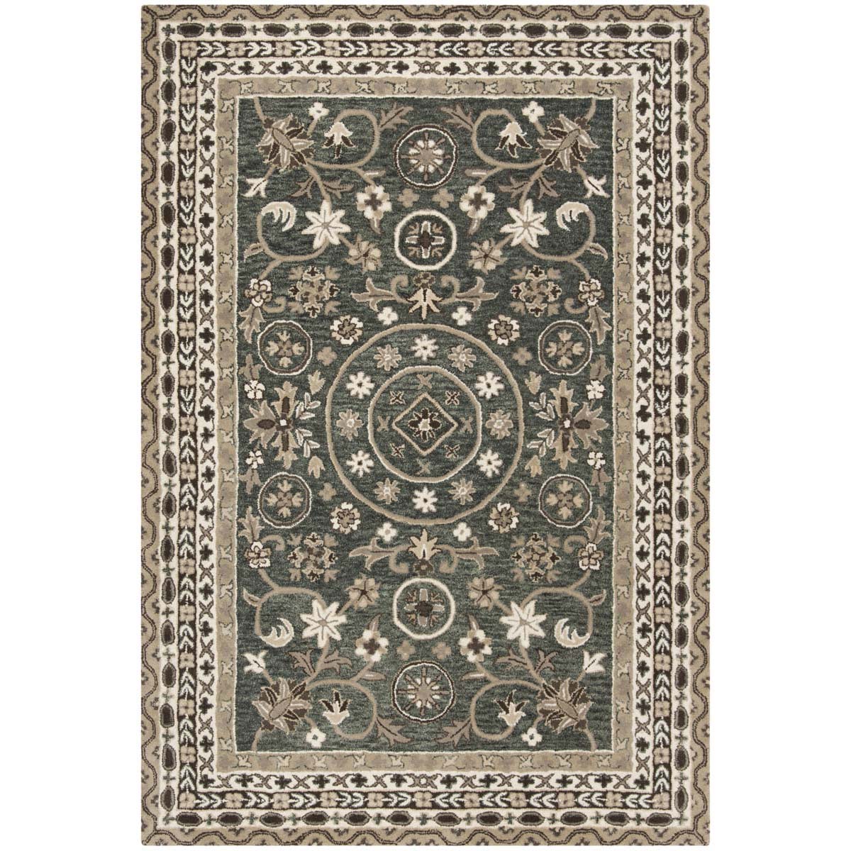 Safavieh Bella 674 Rug, BEL674 - Grey / Taupe