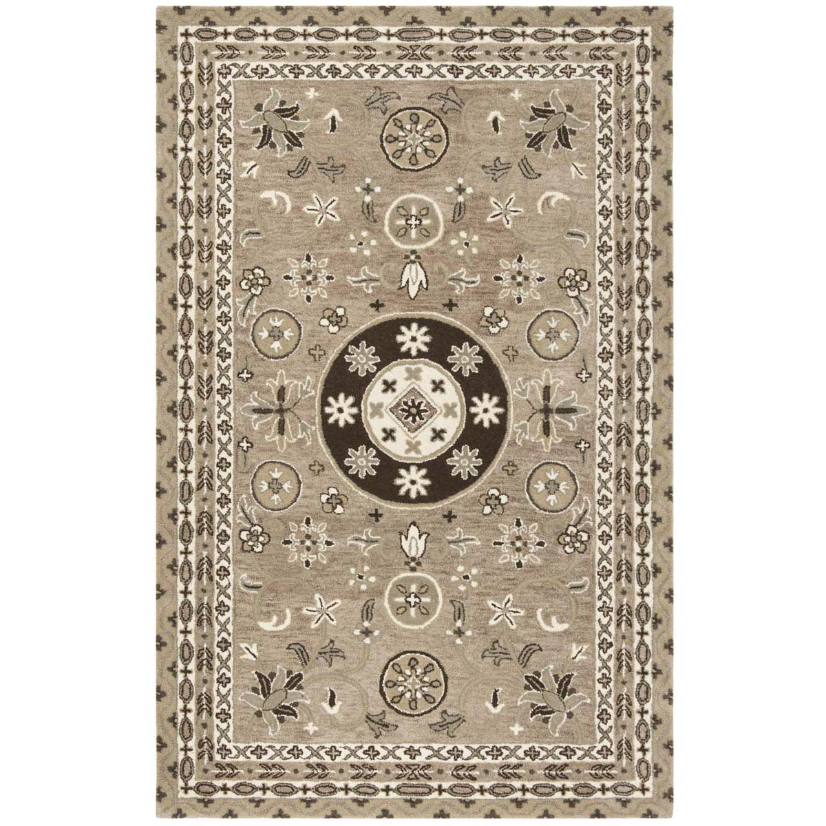 Safavieh Bella 674 Rug, BEL674 - Taupe / Light Grey