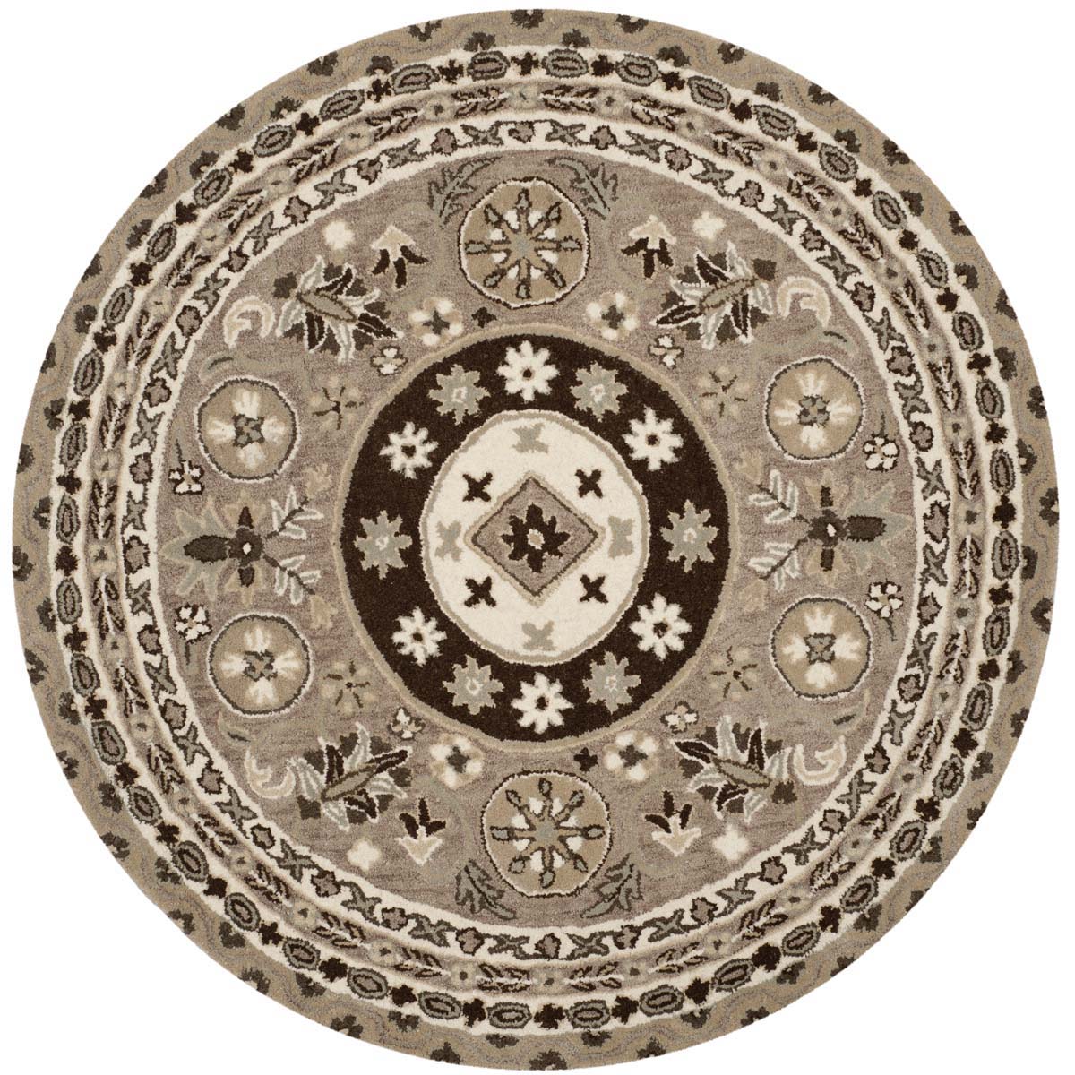 Safavieh Bella 674 Rug, BEL674 - Taupe / Light Grey