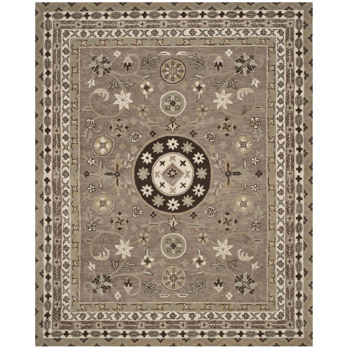 Safavieh Bella 674 Rug, BEL674 - Taupe / Light Grey