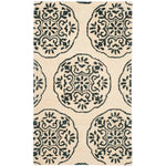 Safavieh Bella 711 Rug, BEL711 - Ivory / Charcoal