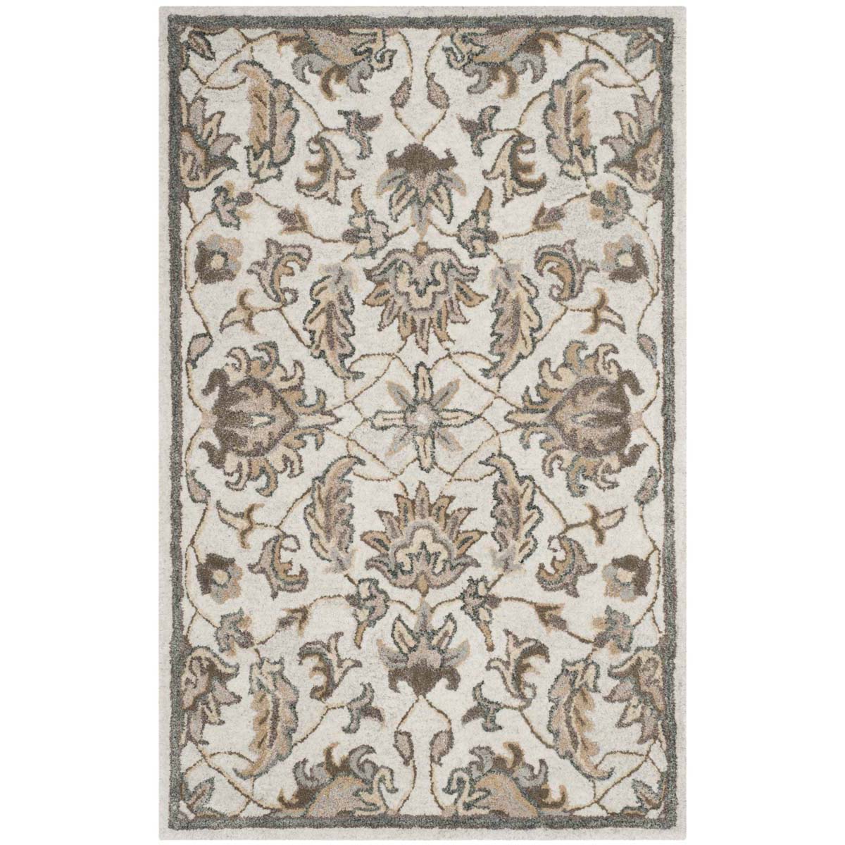 Safavieh Bella 924 Rug, BEL924 - Ivory / Light Grey