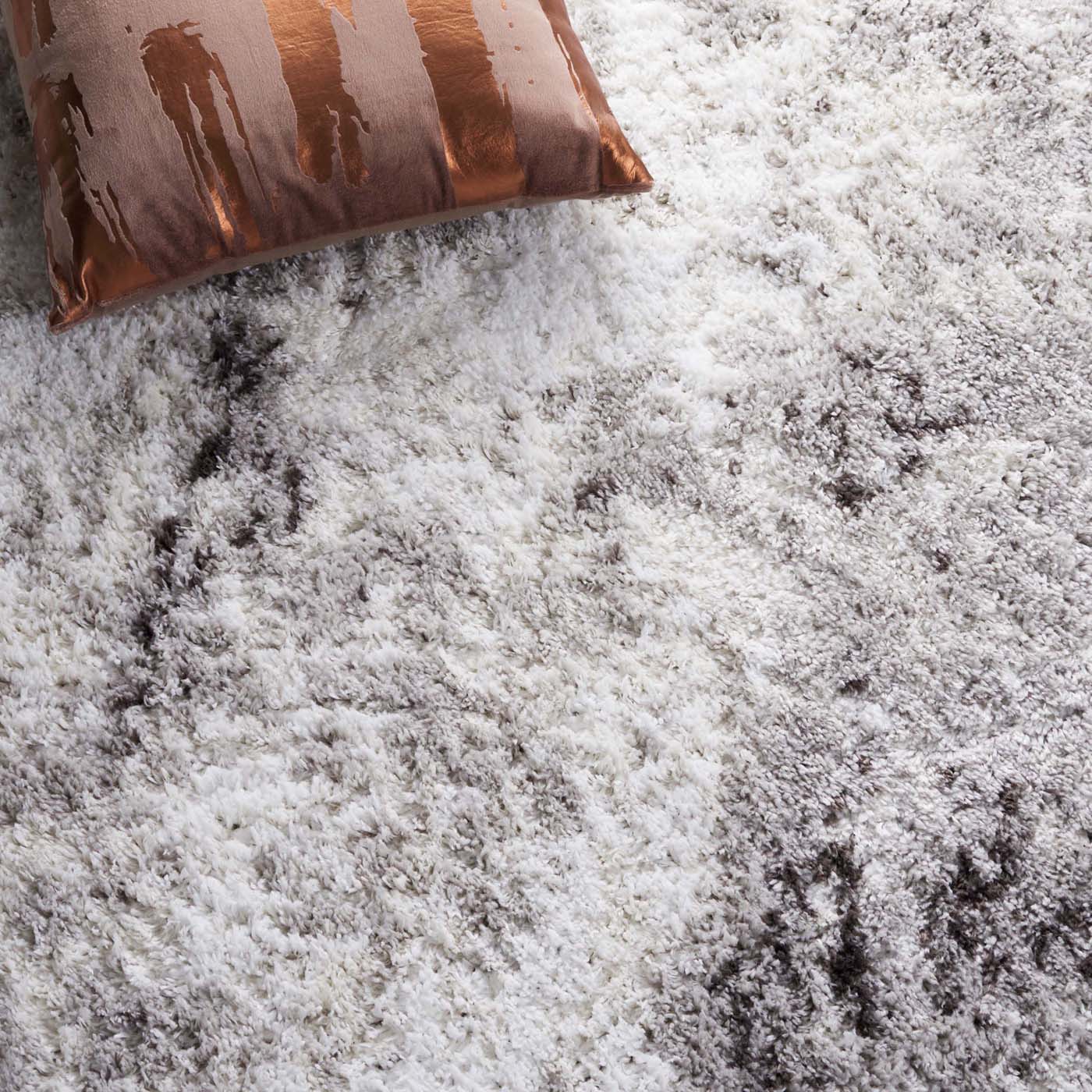 Safavieh Berber Shag 543 Rug, BER543 - GREY / DARK GREY