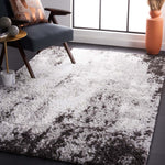 Safavieh Berber Shag 543 Rug, BER543 - GREY / DARK GREY