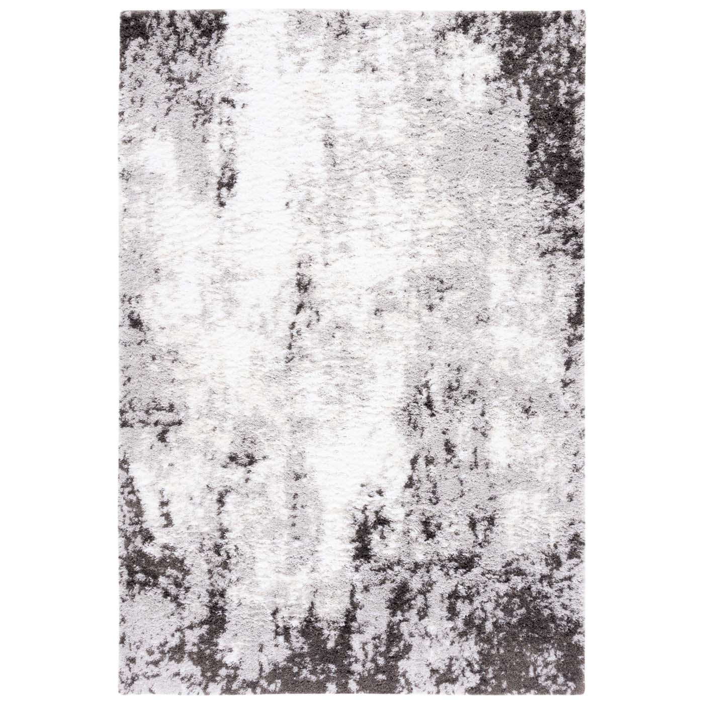Safavieh Berber Shag 543 Rug, BER543 - GREY / DARK GREY