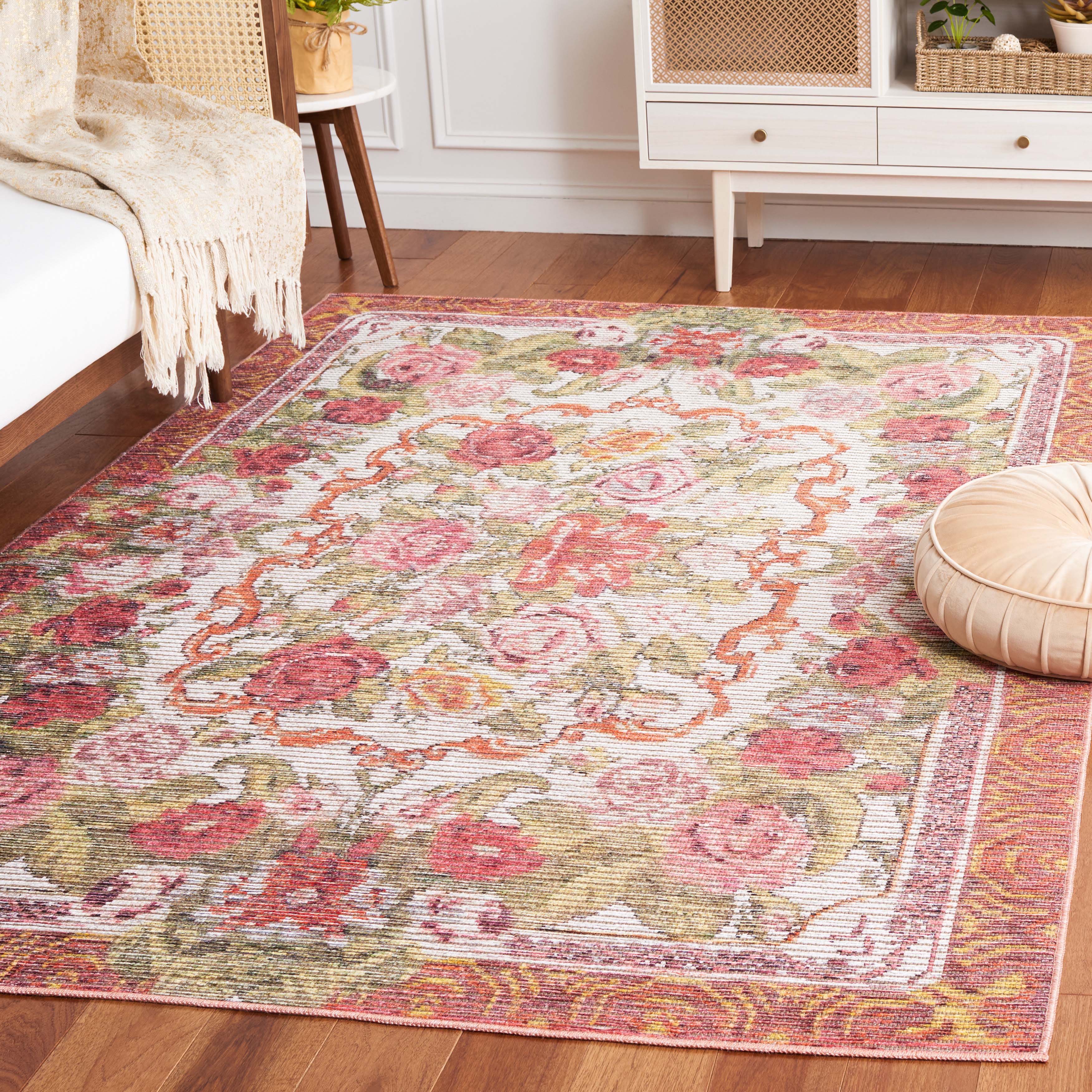 Safavieh Besarabian 220 Rug, BES220 - Ivory / Sage Rust