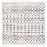 Safavieh Berber Fringe Shag 540 Rug, BFG540 - Cream / Dark Grey