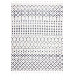 Safavieh Berber Fringe Shag 540 Rug, BFG540 - Cream / Dark Grey