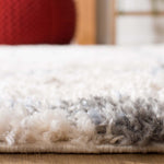 Safavieh Berber Fringe Shag 605 Rug, BFG605 - Cream / Grey