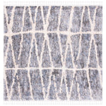 Safavieh Berber Fringe Shag 605 Rug, BFG605 - Grey / Cream