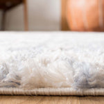 Safavieh Berber Fringe Shag 606 Rug, BFG606 - Cream / Navy