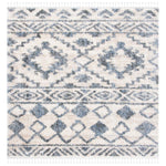 Safavieh Berber Fringe Shag 606 Rug, BFG606 - Cream / Navy