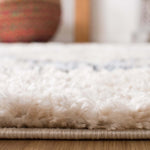 Safavieh Berber Fringe Shag 627 Rug, BFG627 - Cream / Grey
