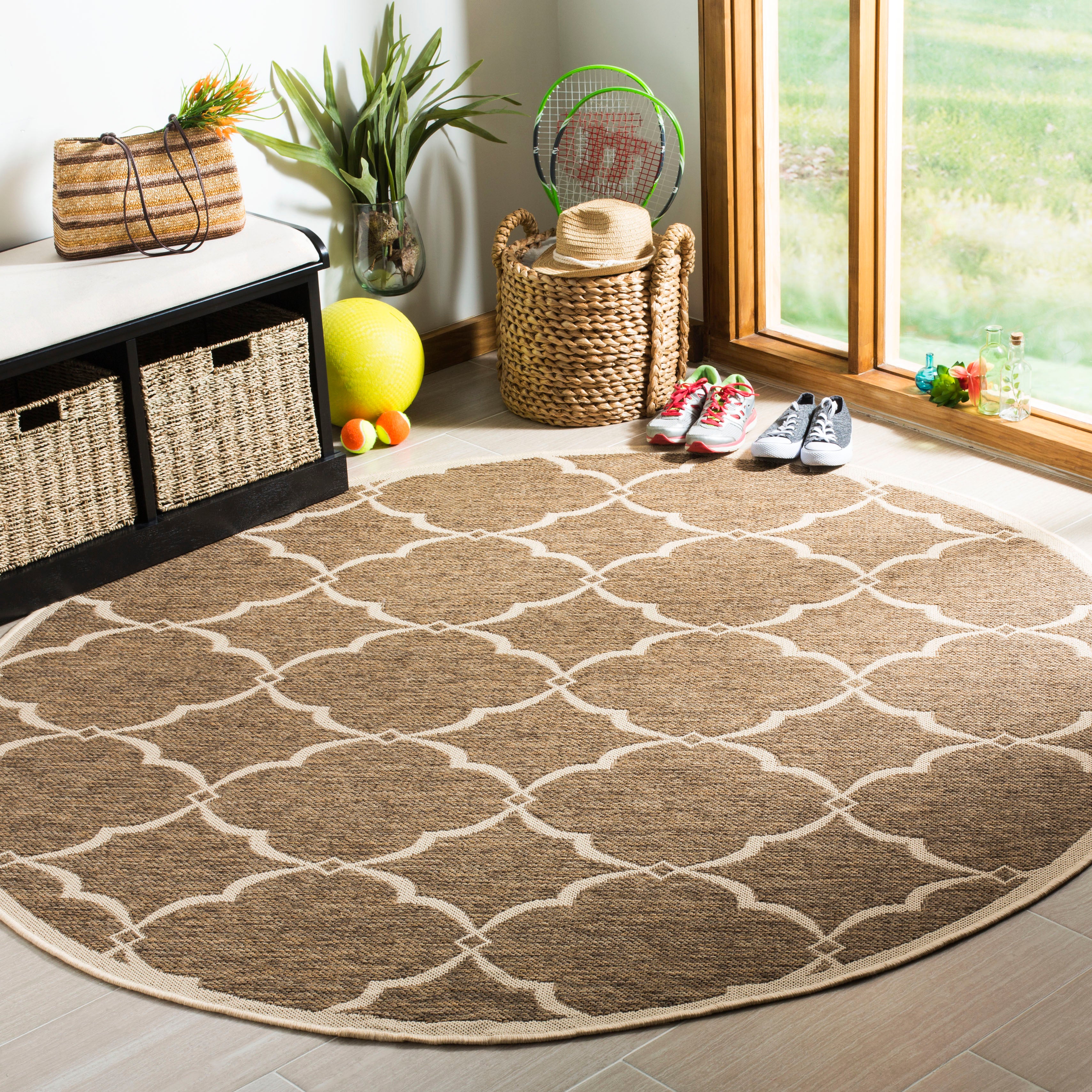 Safavieh Beach House 125 Rug, BHS125 - Beige / Cream