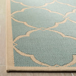 Safavieh Beach House 125 Rug, BHS125 - Aqua / Cream