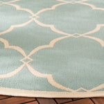 Safavieh Beach House 125 Rug, BHS125 - Aqua / Cream