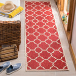 Safavieh Beach House 125 Rug, BHS125 - Red / Creme