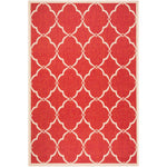 Safavieh Beach House 125 Rug, BHS125 - Red / Creme