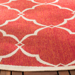 Safavieh Beach House 125 Rug, BHS125 - Red / Creme