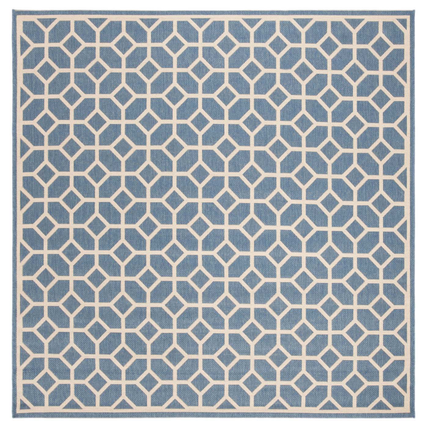 Safavieh Beach House 127 Rug, BHS127 - Blue / Creme