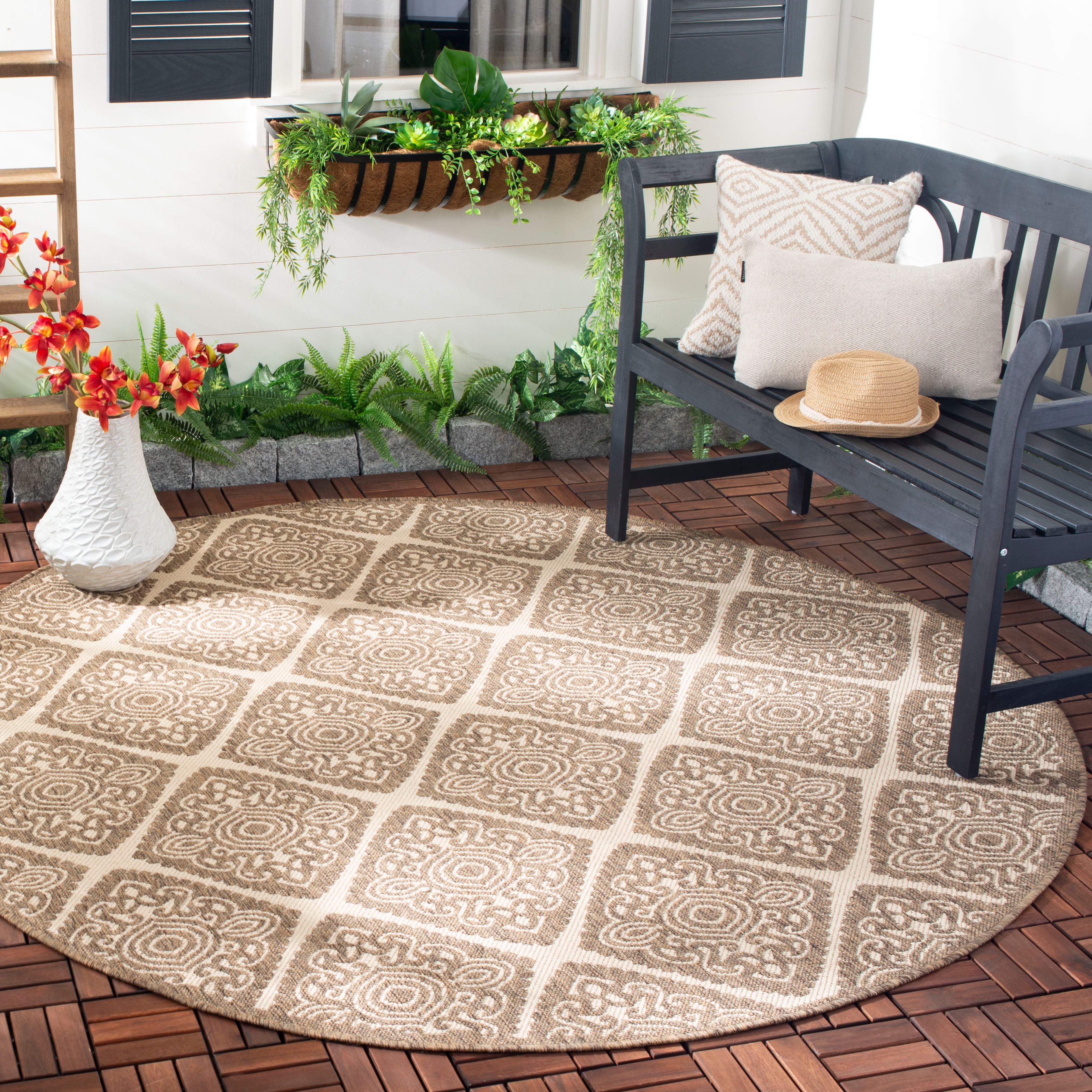 Safavieh Beach House 132 Rug, BHS132 - Cream / Beige