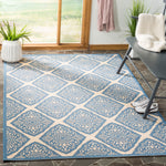 Safavieh Beach House 132 Rug, BHS132 - Cream / Blue