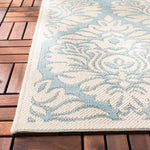 Safavieh Beach House 135 Rug, BHS135 - Aqua / Cream