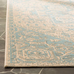 Safavieh Beach House 138 Rug, BHS138 - Aqua / Cream