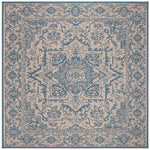 Safavieh Beach House 139 Rug, BHS139 - Cream / Blue