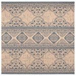 Safavieh Beach House 174 Rug, BHS174 - Blue / Creme