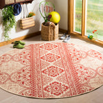 Safavieh Beach House 174 Rug, BHS174 - Red / Creme