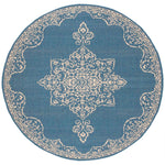 Safavieh Beach House 180 Rug, BHS180 - Cream / Blue