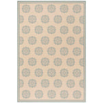 Safavieh Beach House 181 Rug, BHS181 - Cream / Aqua