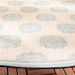 Safavieh Beach House 181 Rug, BHS181 - Cream / Aqua
