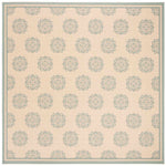 Safavieh Beach House 181 Rug, BHS181 - Cream / Aqua