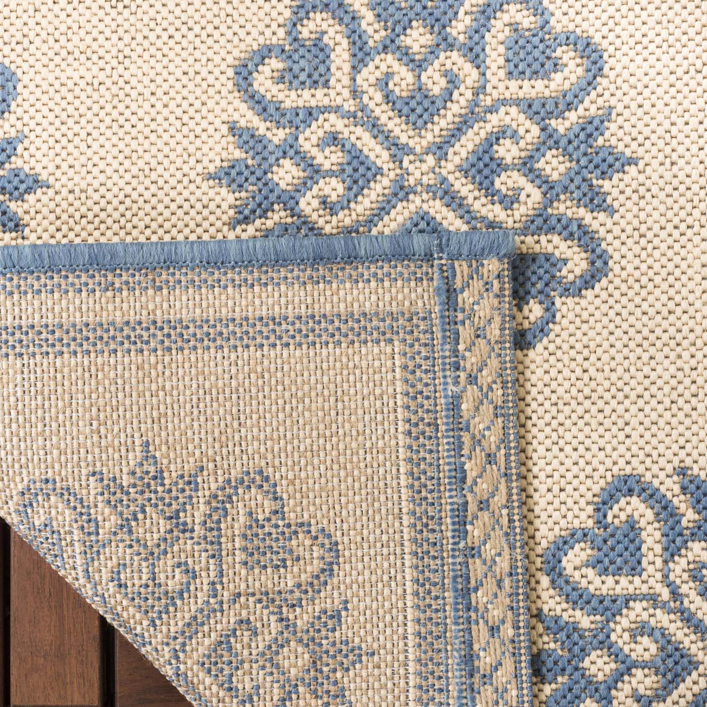Safavieh Beach House 181 Rug, BHS181 - Blue / Creme