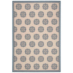Safavieh Beach House 181 Rug, BHS181 - Blue / Creme