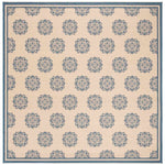 Safavieh Beach House 181 Rug, BHS181 - Blue / Creme